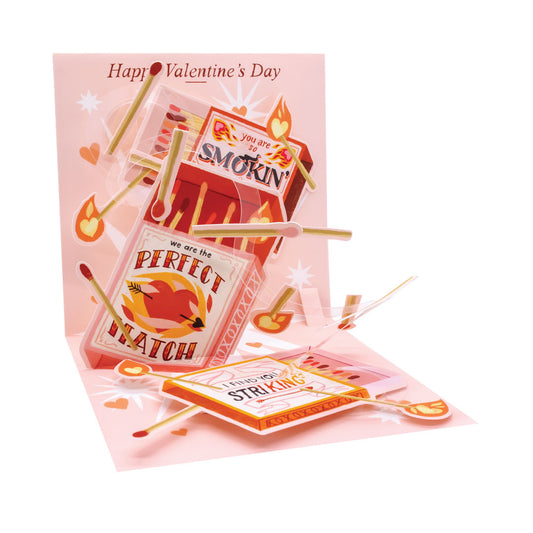 Perfect Match Treasures: Pop-up Greeting Card