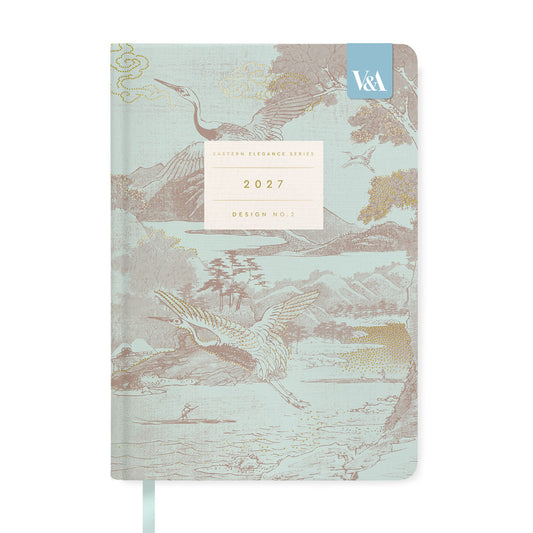 2027 Eastern Elegance Flying Cranes A5 Diary
