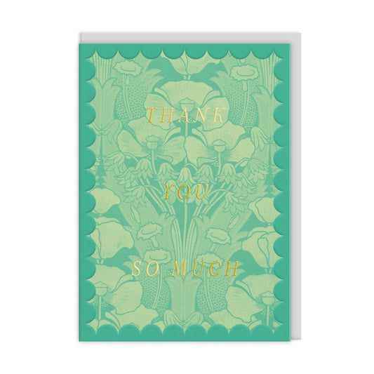 Thank you Bluebells Premium Greeting Card