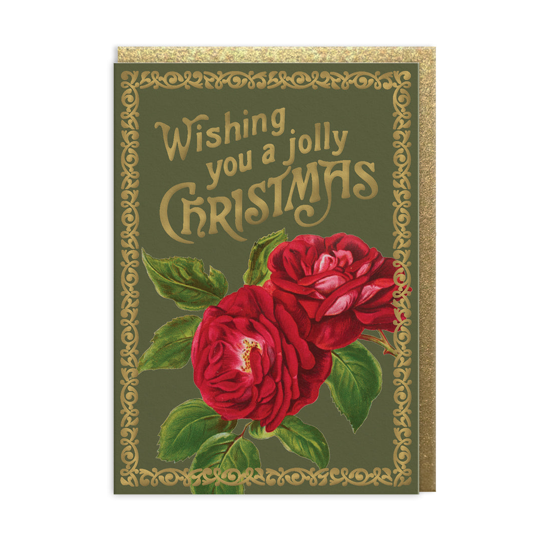 Jolly Christmas Greeting Card
