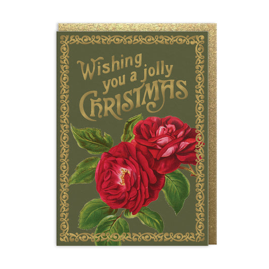 Jolly Christmas Greeting Card