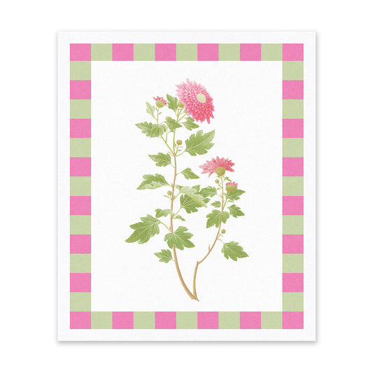 Chrysanthemum Riso Print (12x10)