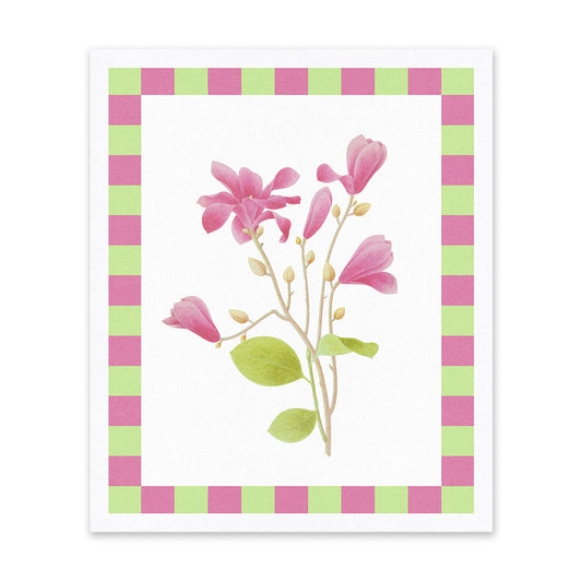 Magnolia Riso Print (12x10)