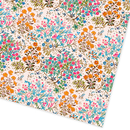 Neon Floral Roll Wrap (3M Roll)