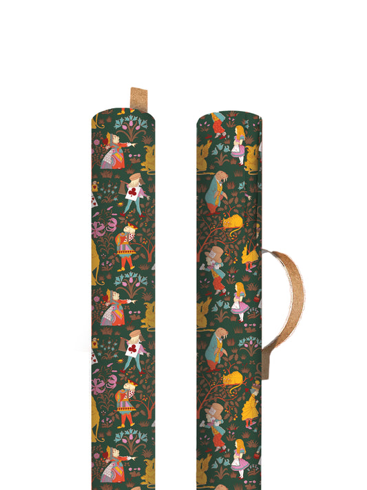 Alice in Wonderland Roll Wrap