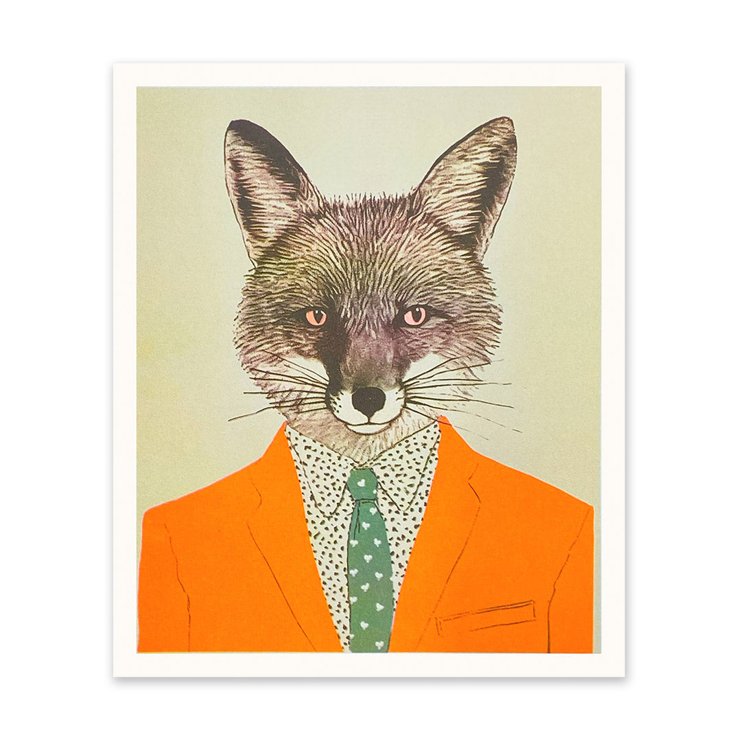 Dapper Fox Art Print