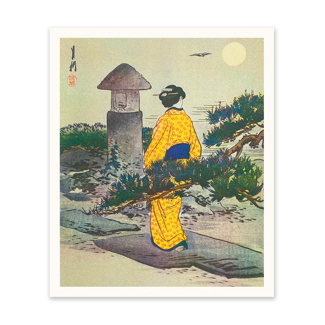 Japanese Figure Art Print