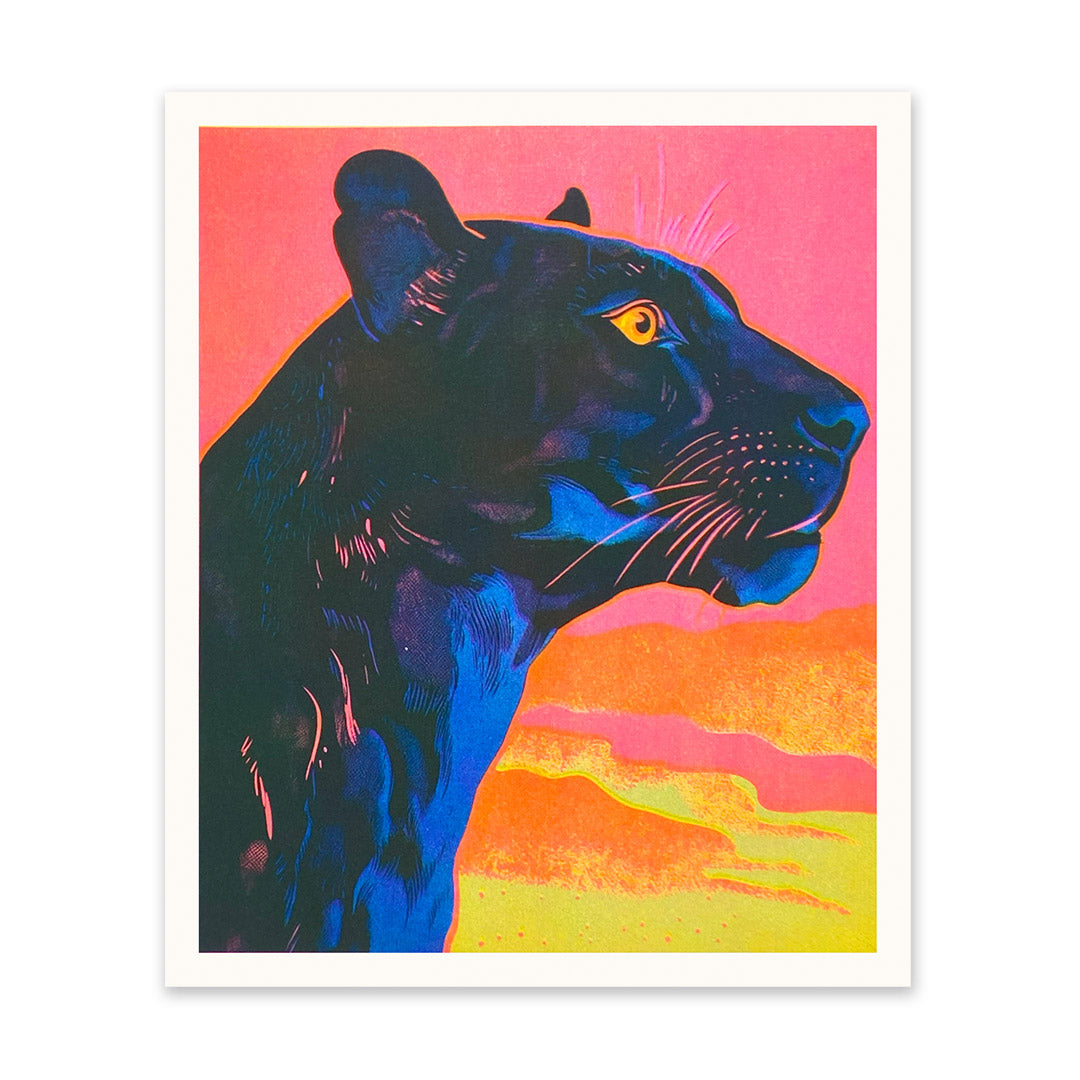 Black Panther Art Print