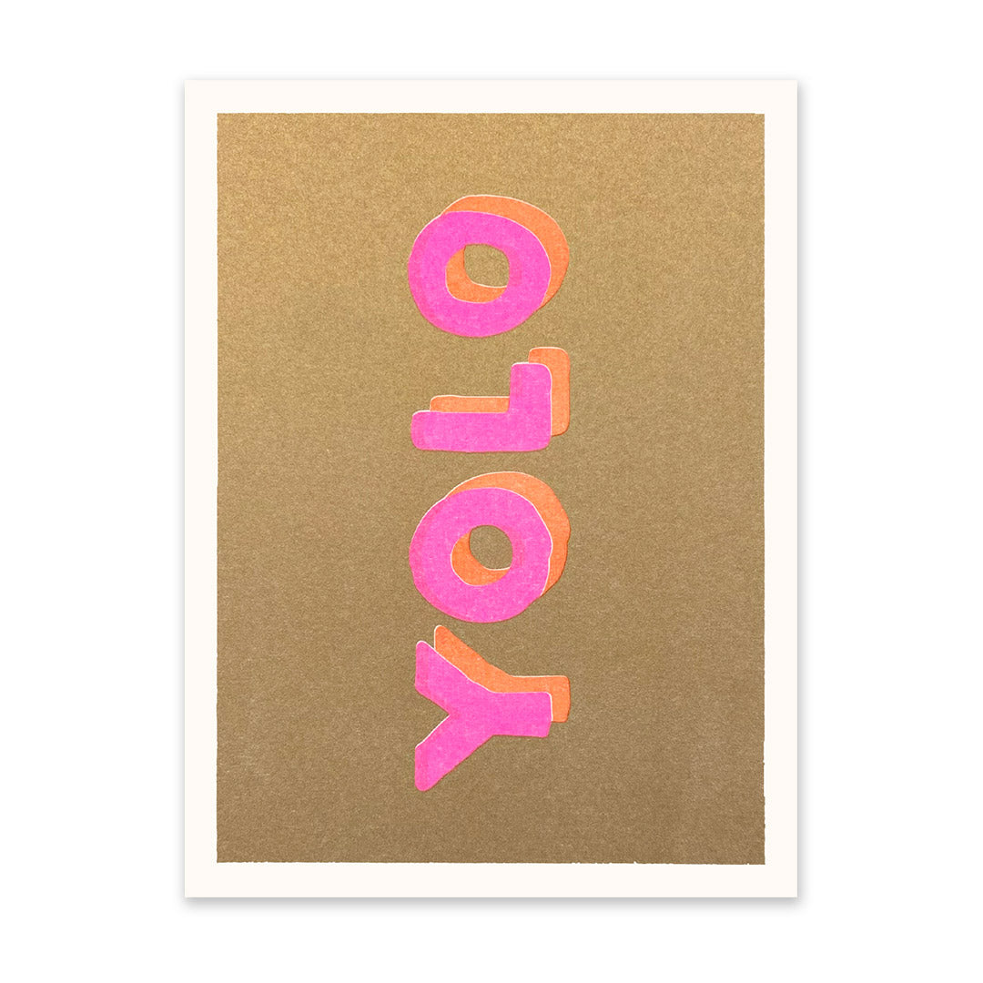 Yolo Art Print