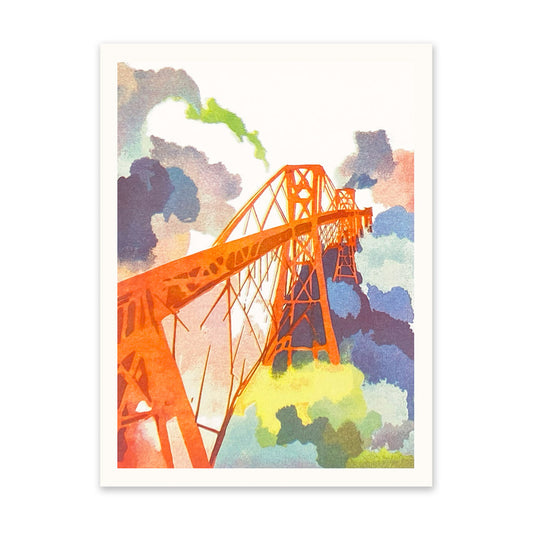 Forth Bridge Art Print