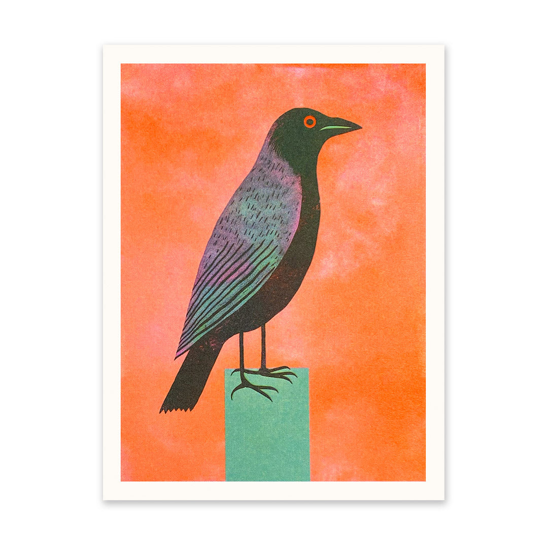 Mid Century Bird 2 Art Print