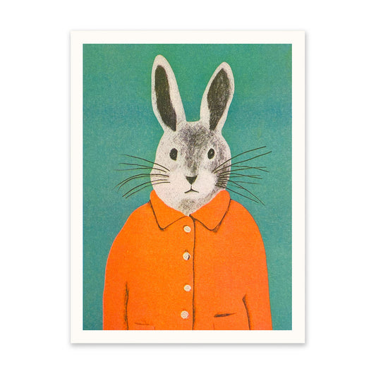 Cute Rabbit Art Print