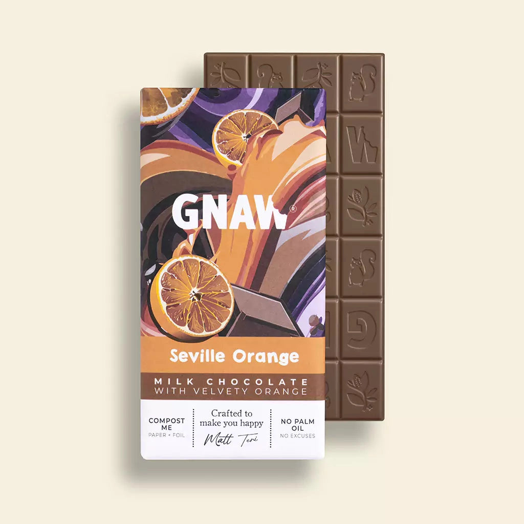 Seville Orange Milk Chocolate Bar