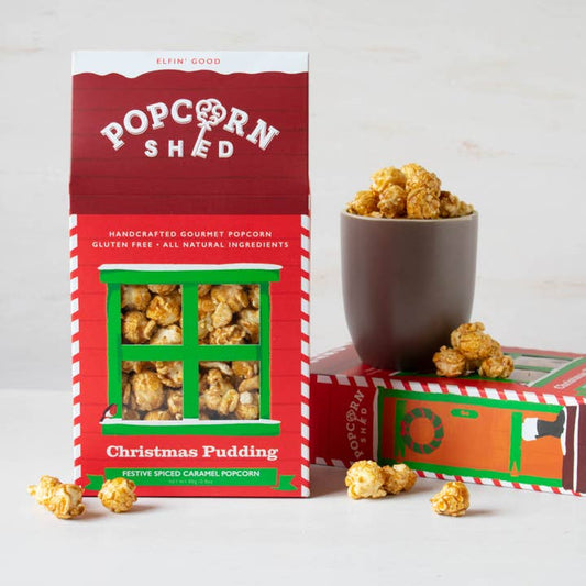 Christmas Pudding Gourmet Popcorn