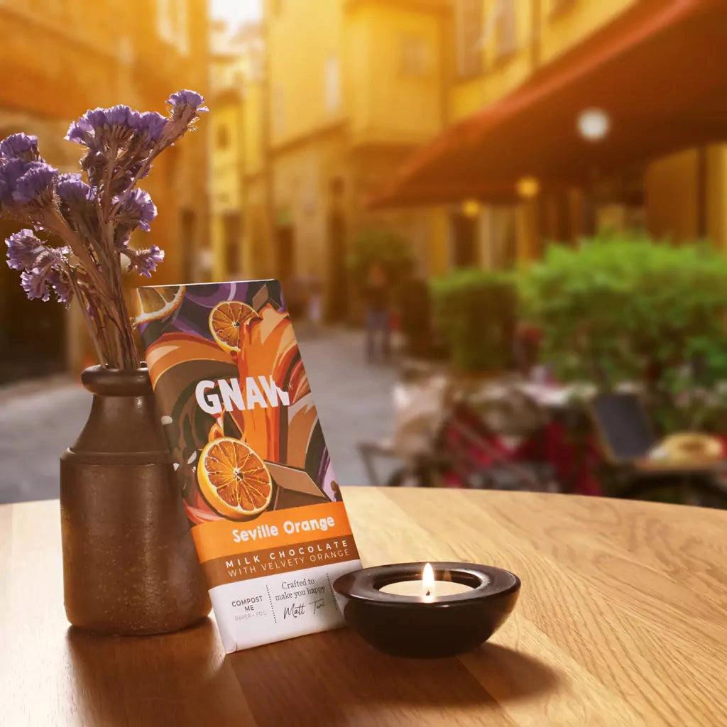 Seville Orange Milk Chocolate Bar