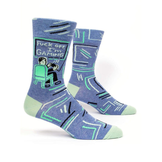 F*ck Off, I'm Gaming: Mens Crew Socks