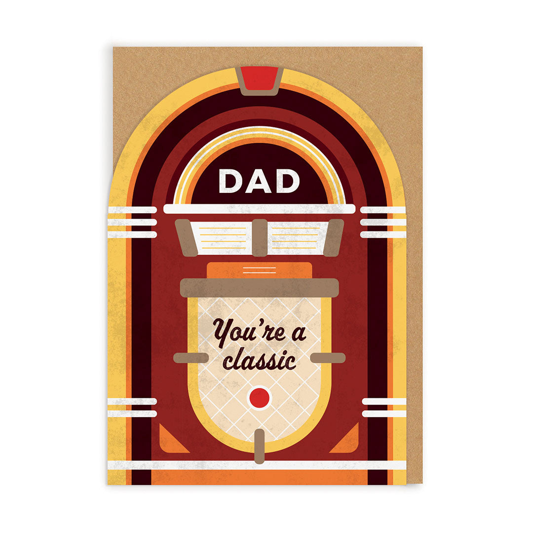 Dad Jukebox Greeting Card