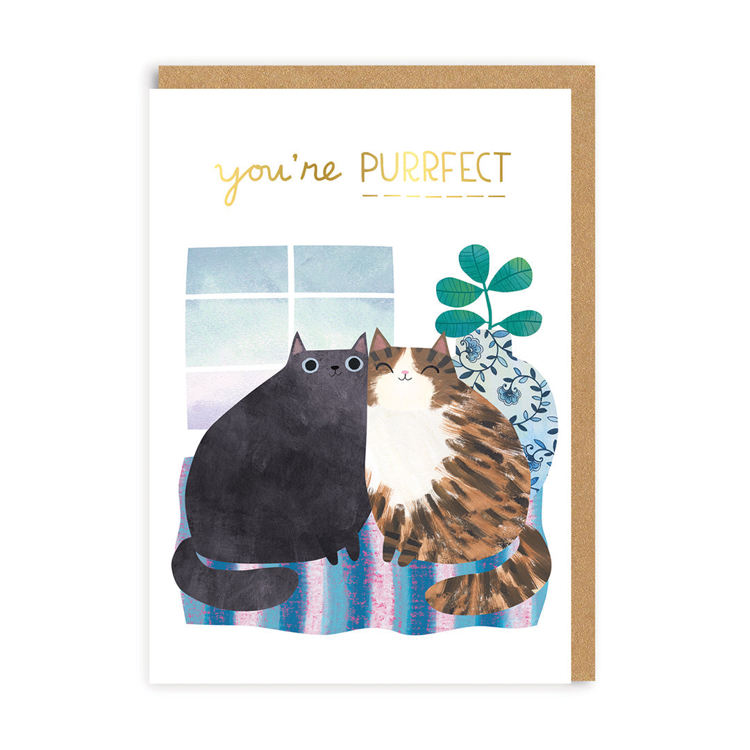 Youre Purrfect Greeting Card