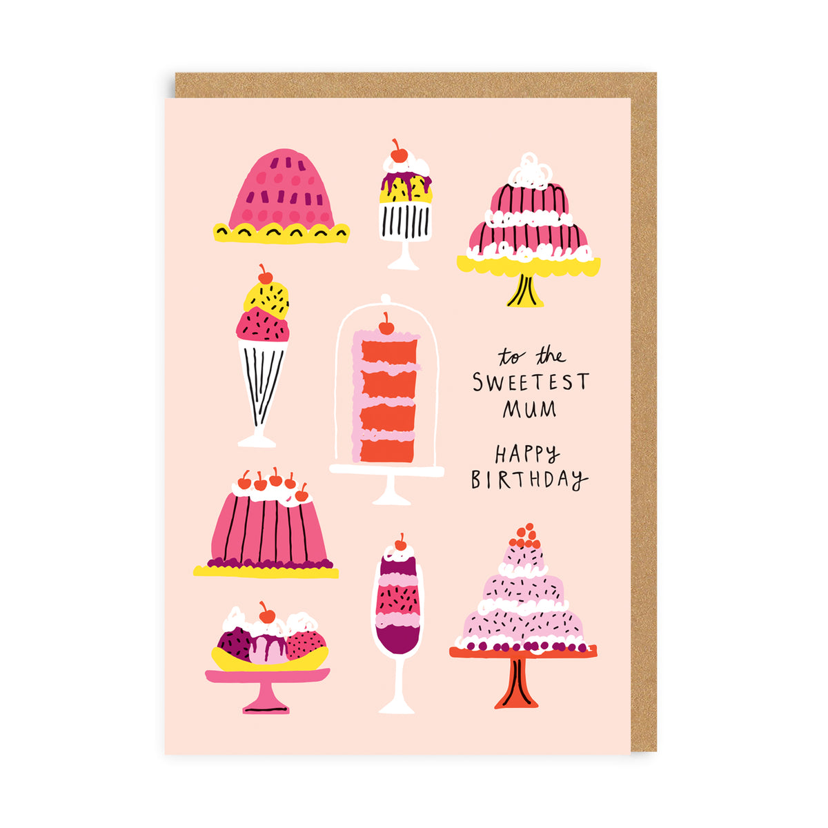 Sweetest Mum Birthday Greeting Card
