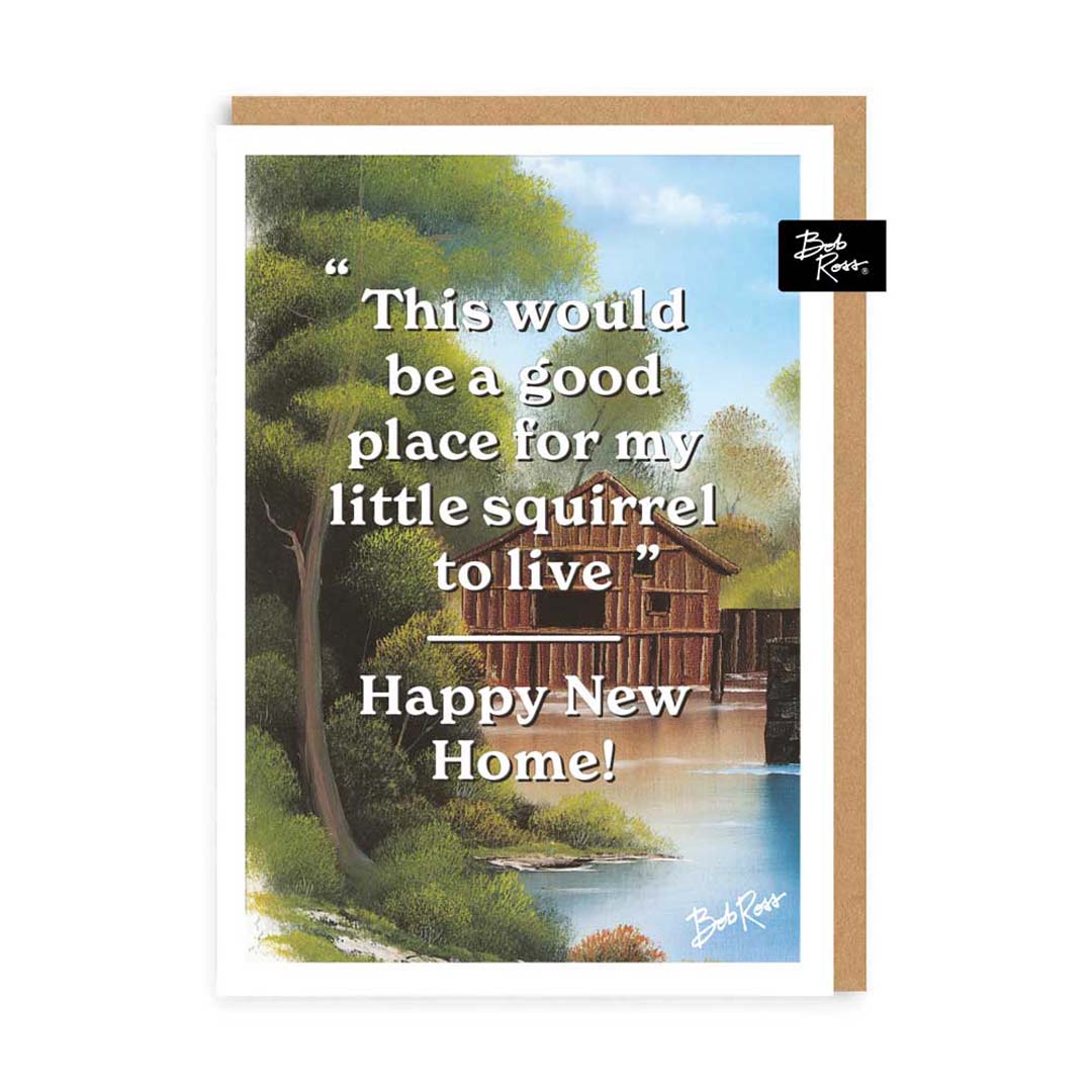 House River Happy New Home Greeting Card