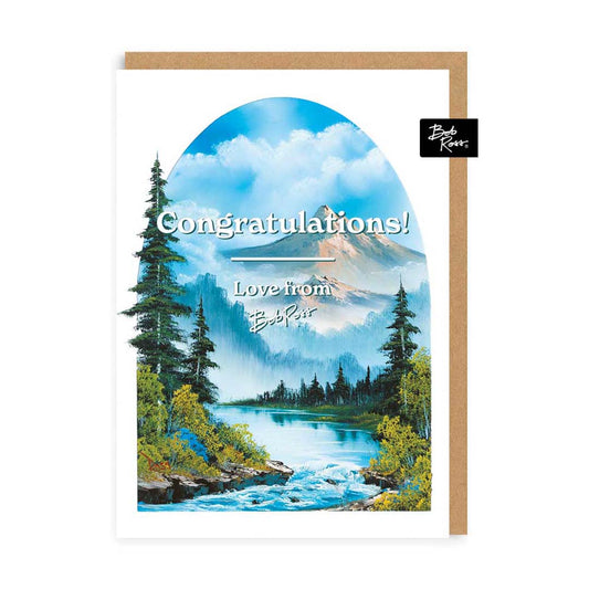 River Mountain Congratulations Card
