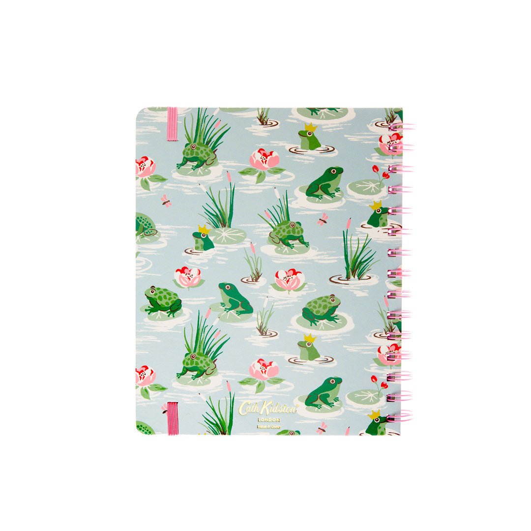 Cath Kidston Autumn Frogs Wiro Notebook