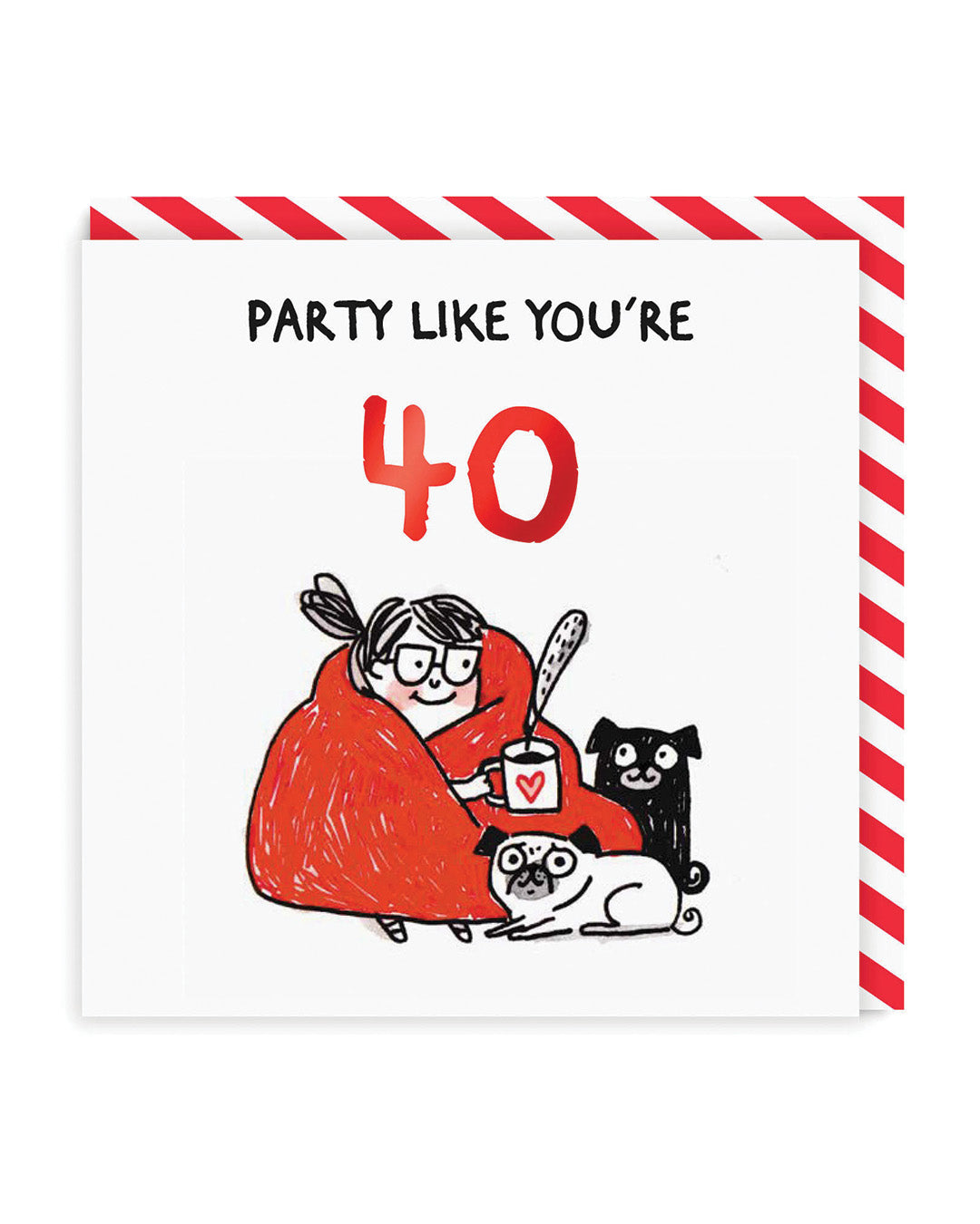 Party Like Youre 40 Birthday Card