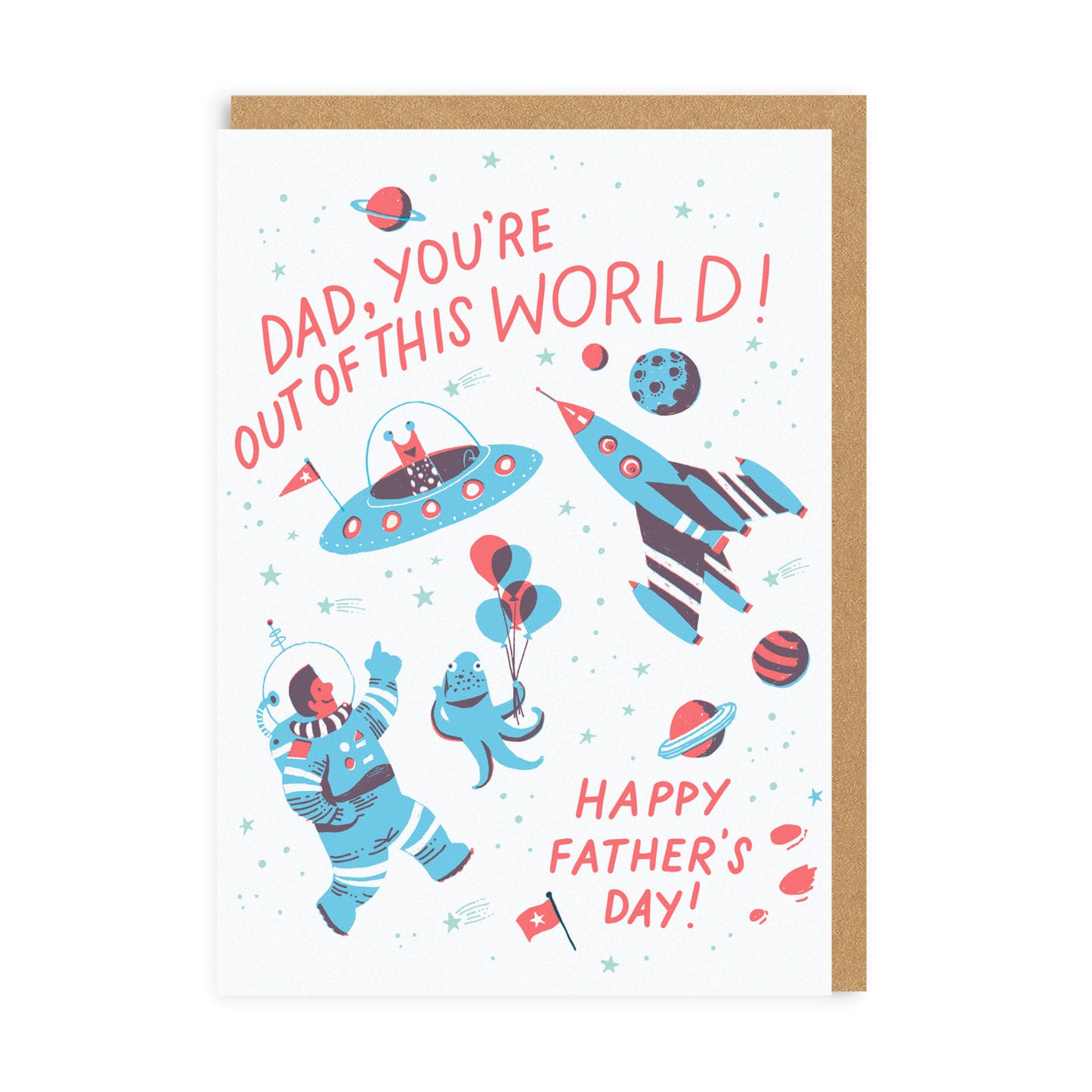 Out Of This World Dad Father's Day Card