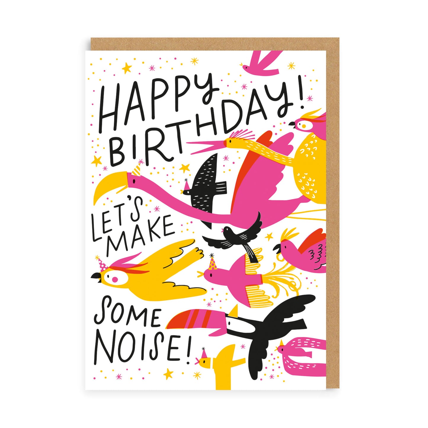 Let's Make Some Noise Birthday Greeting Card