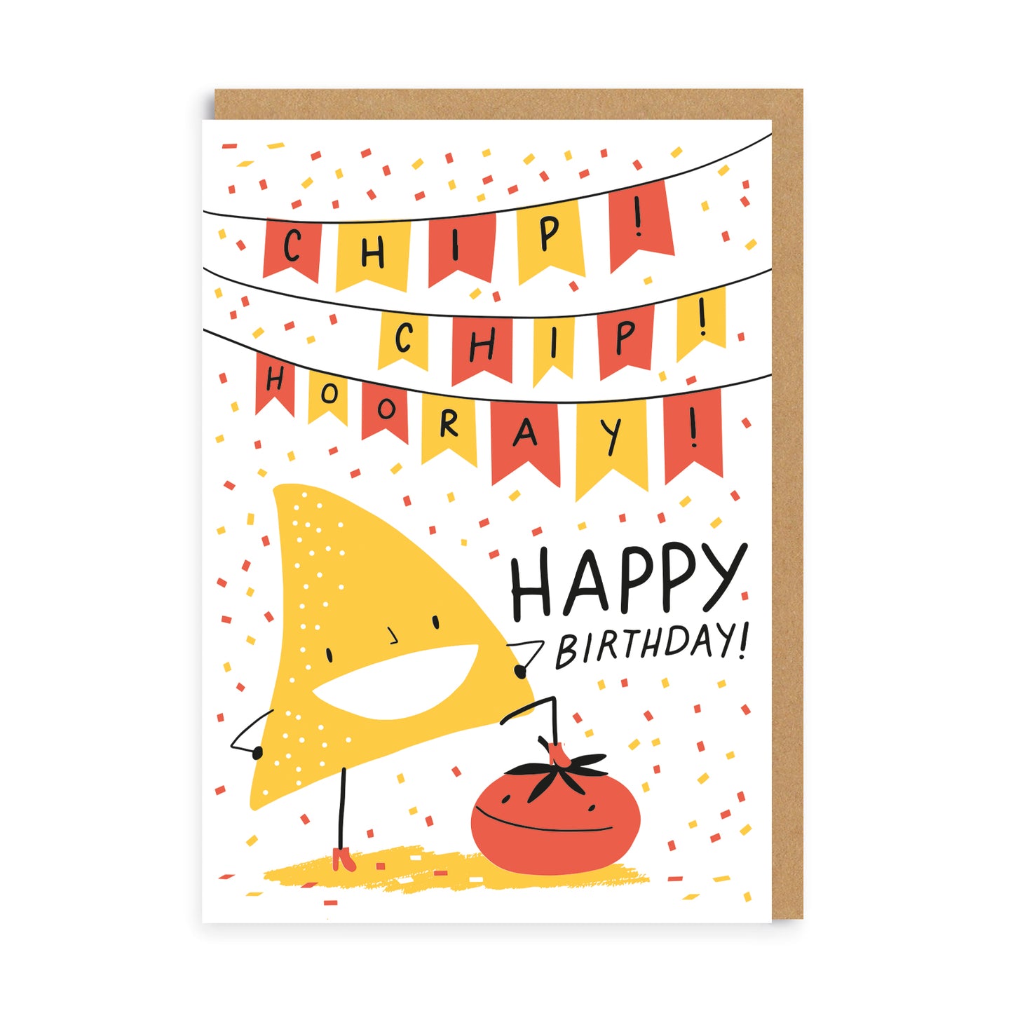 Chip Chip Hooray Birthday Greeting Card