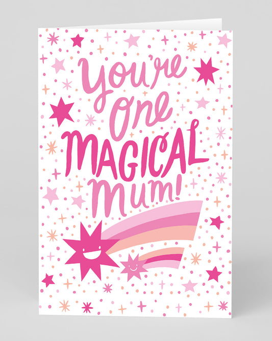 Personalised You're One Magical Mum Greeting Card