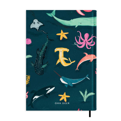 Under The Sea Personalised Notebook A5