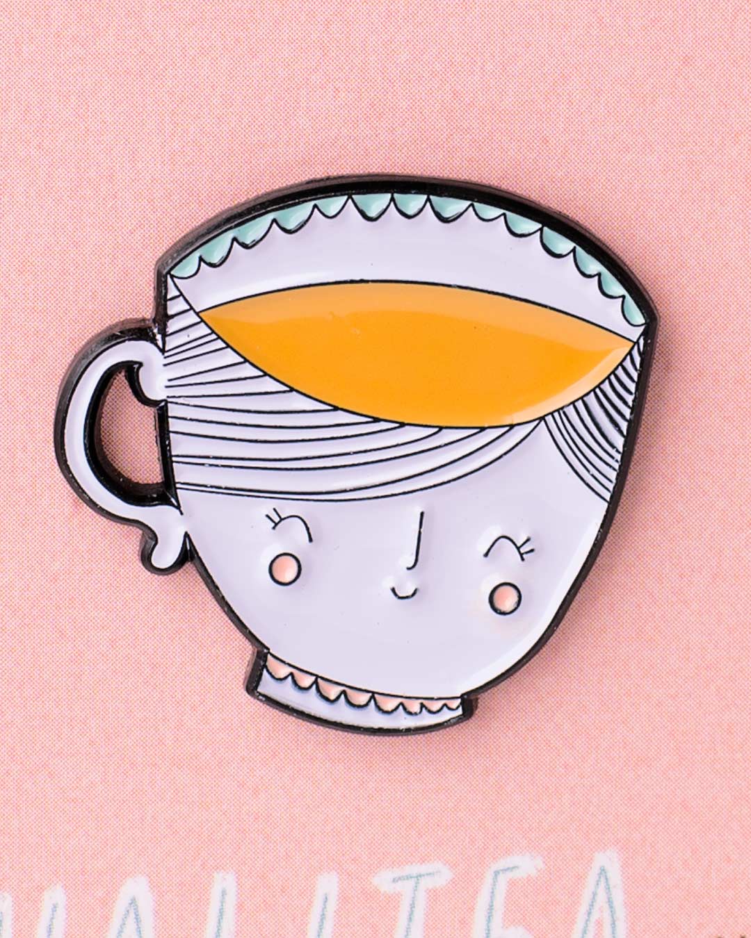 Qualitea Mother Enamel Pin Greeting Card