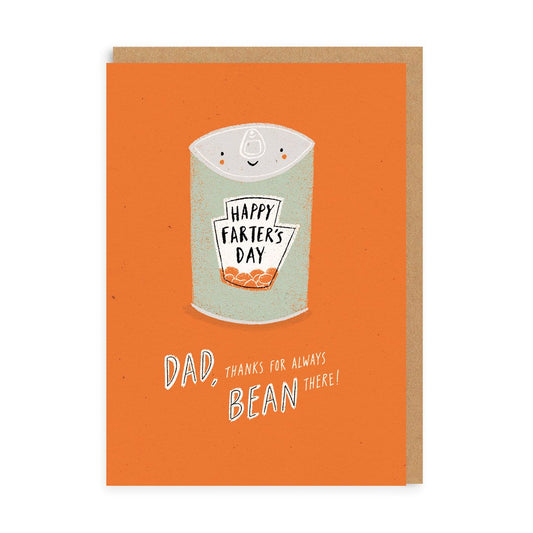 Dad For Always Bean There! Father's Day Greeting Card