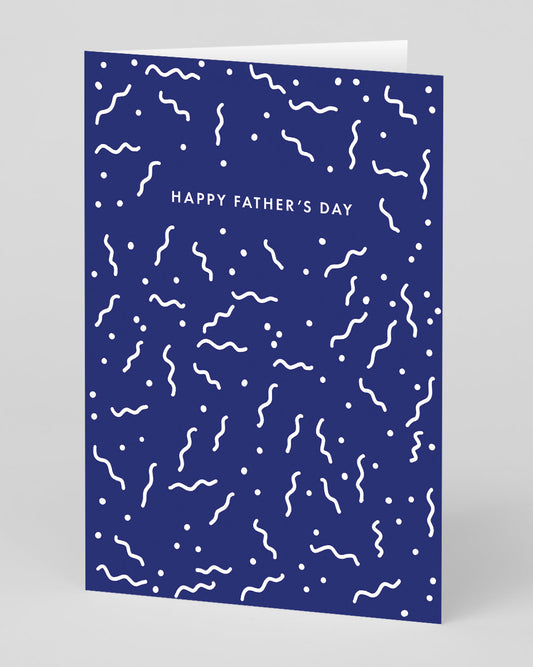 Personalised Squiggles Father's Day Card