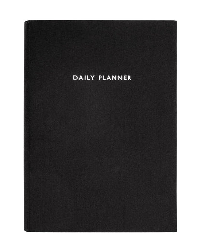 Black Daily Planner