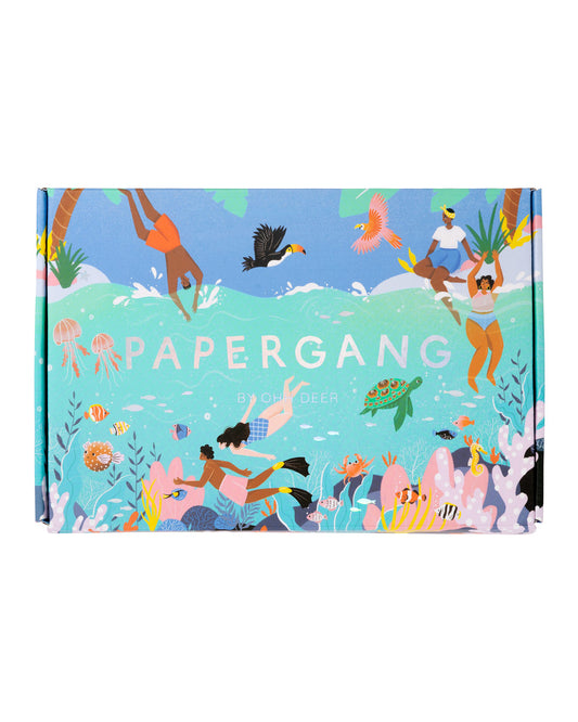 Papergang 'Just Keep Swimming' Stationery Box