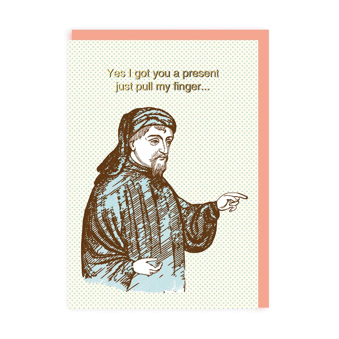 Pull My Finger Greeting Card