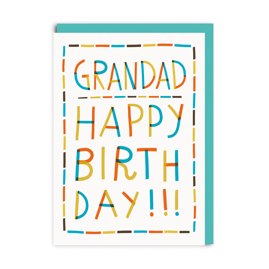 Happy Birthday Grandad Card