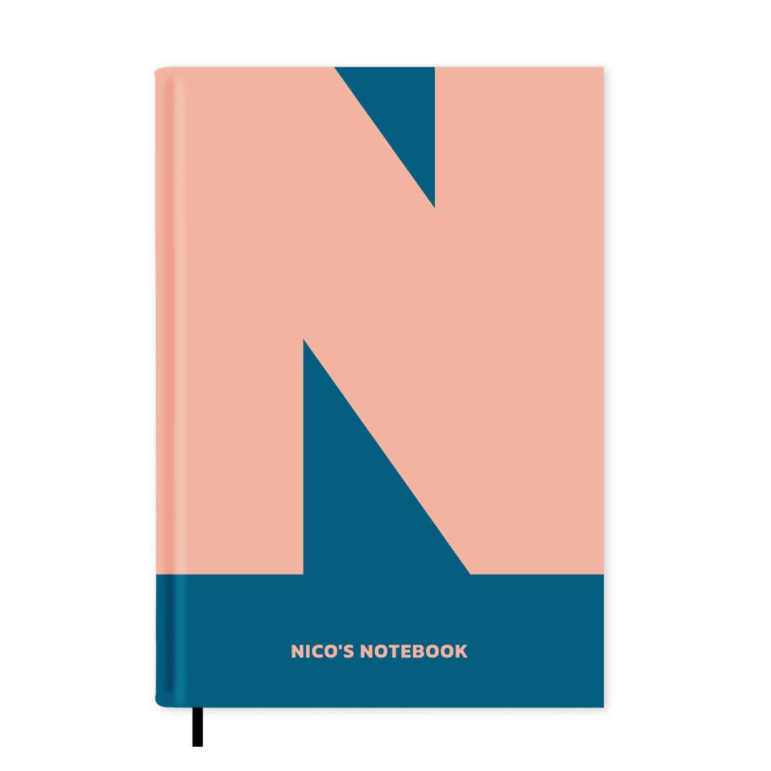 N is For Personalised Notebook A5