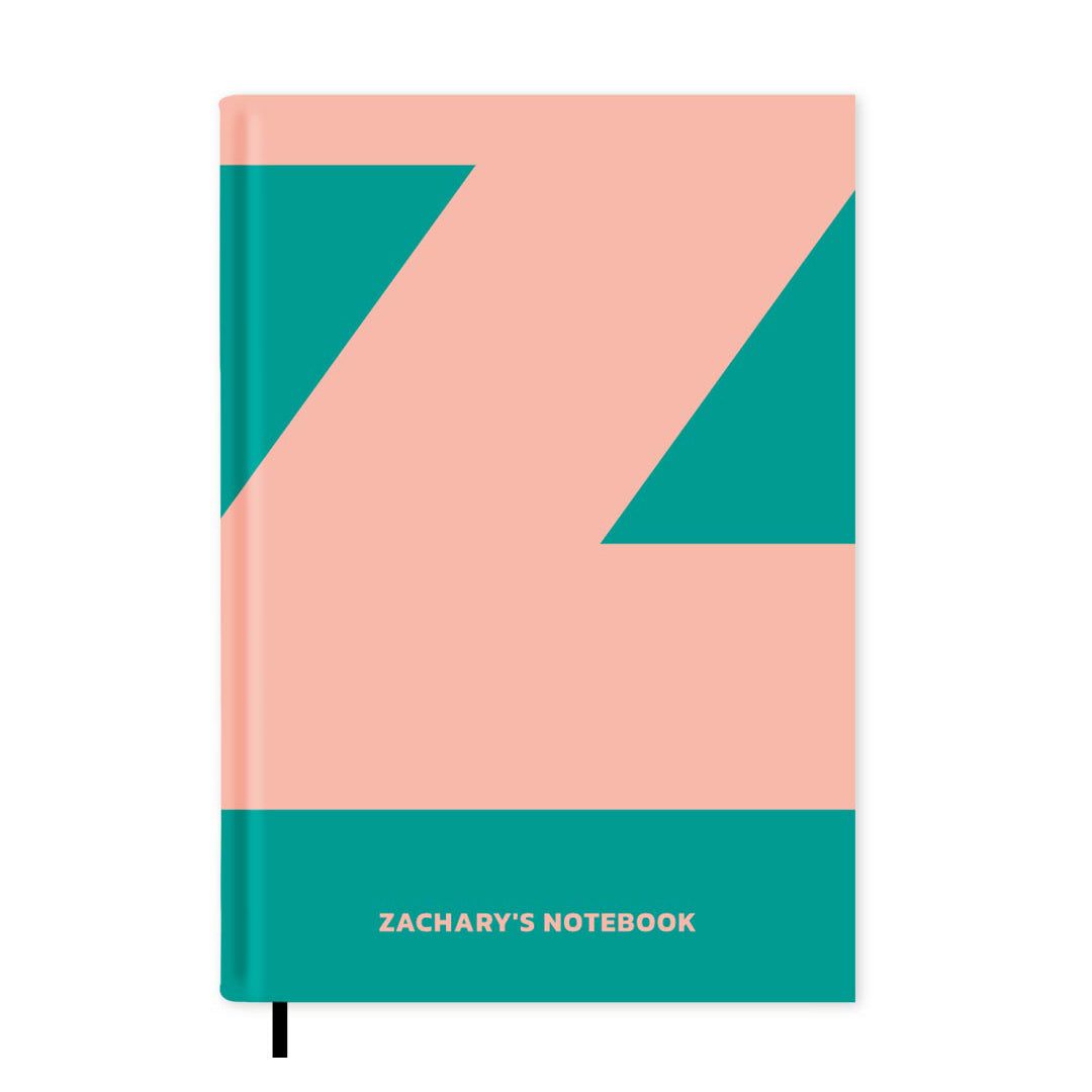 Z is For Personalised Notebook A5