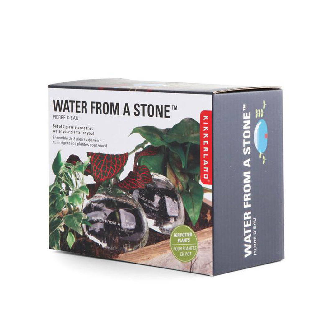 Water From A Stone Self-Watering System