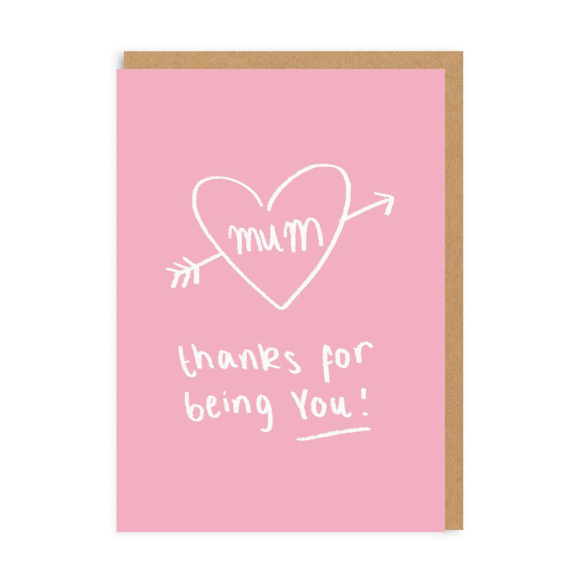 Thanks Being You Greeting Card