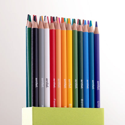 Artful Colouring Pencil - Daisy Chain -  Downloadable Tutorial