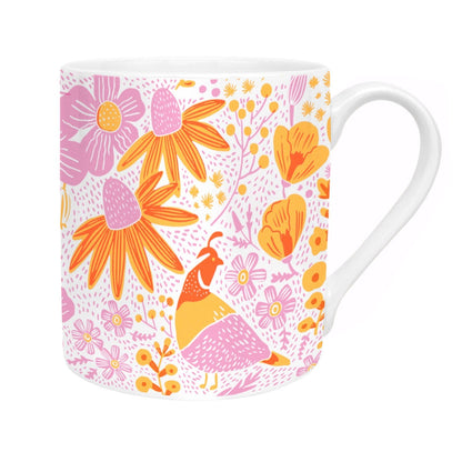 California Flora Poppies Mug