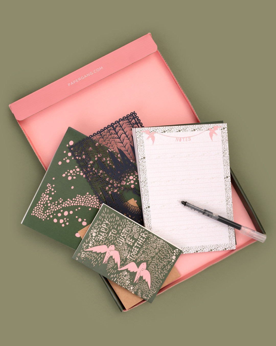 Papergang "A Winter Romance" Stationery Box