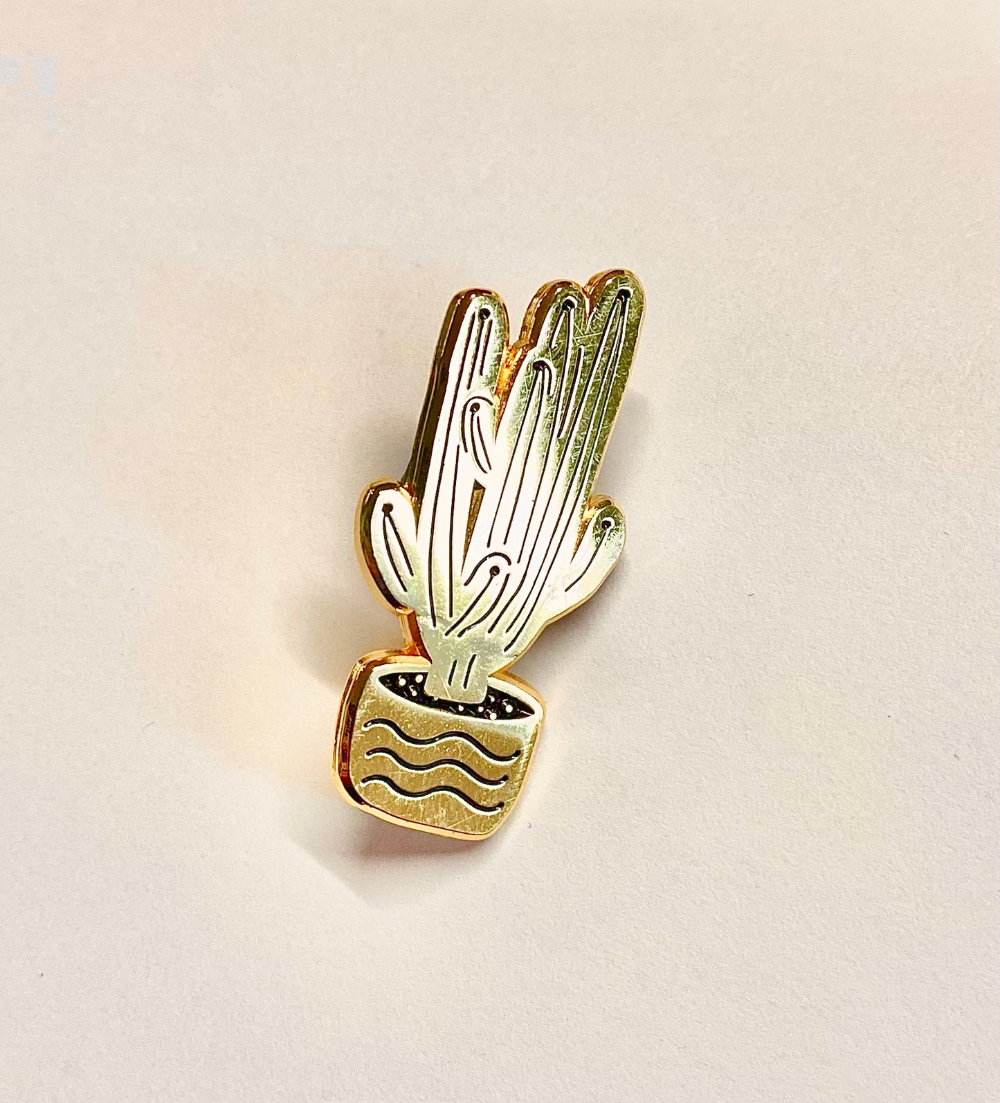 Cactus Pin Badge – Ohh Deer