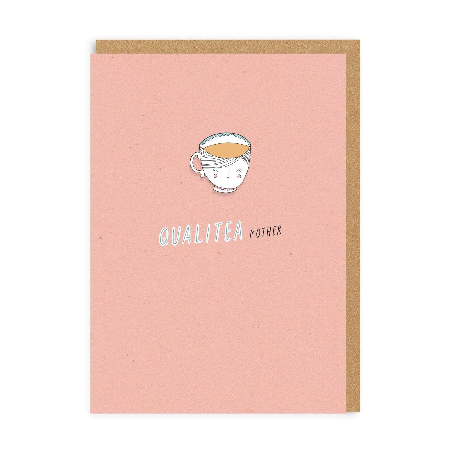 Qualitea Mother Enamel Pin Greeting Card