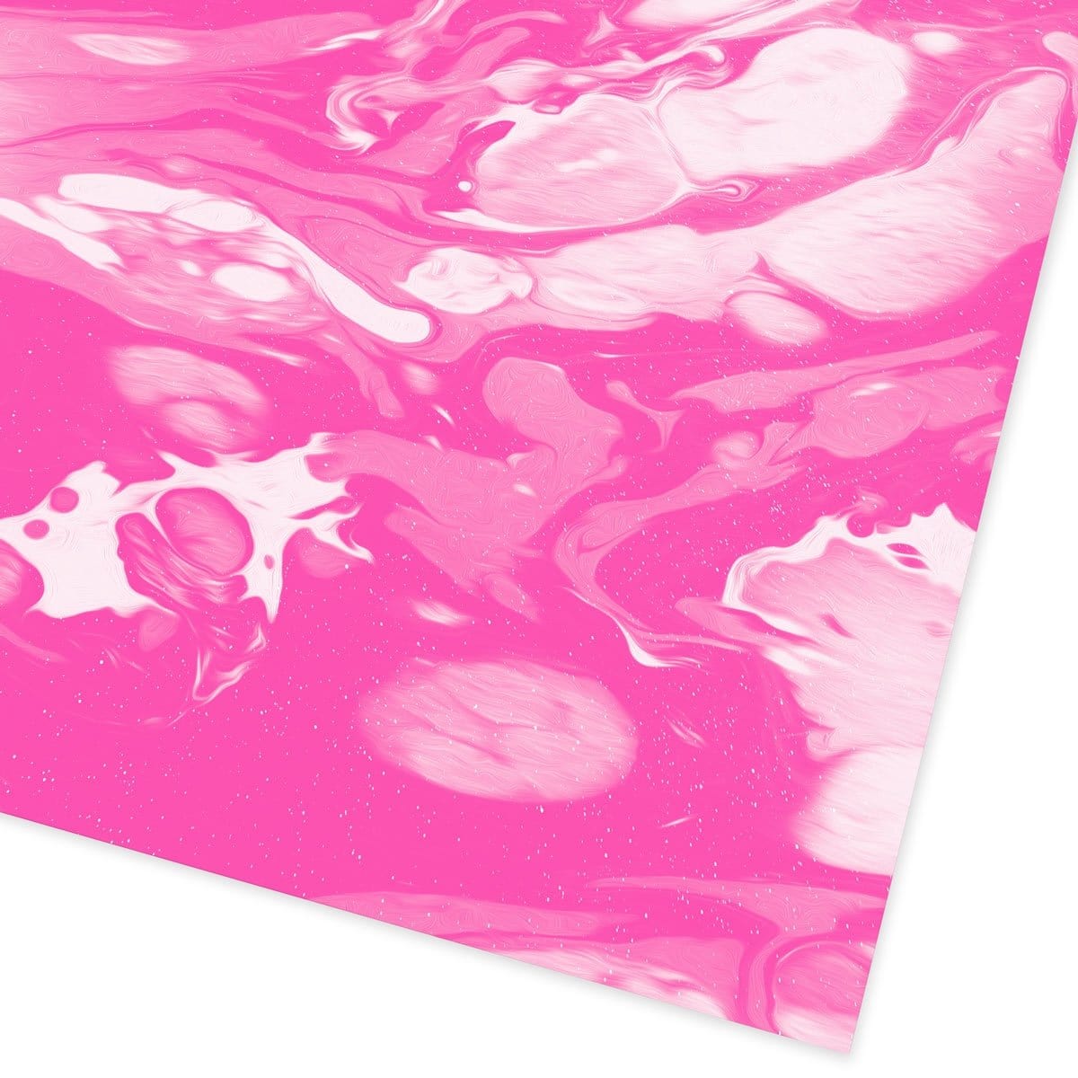 Neon Pink Marble Gift Wrap