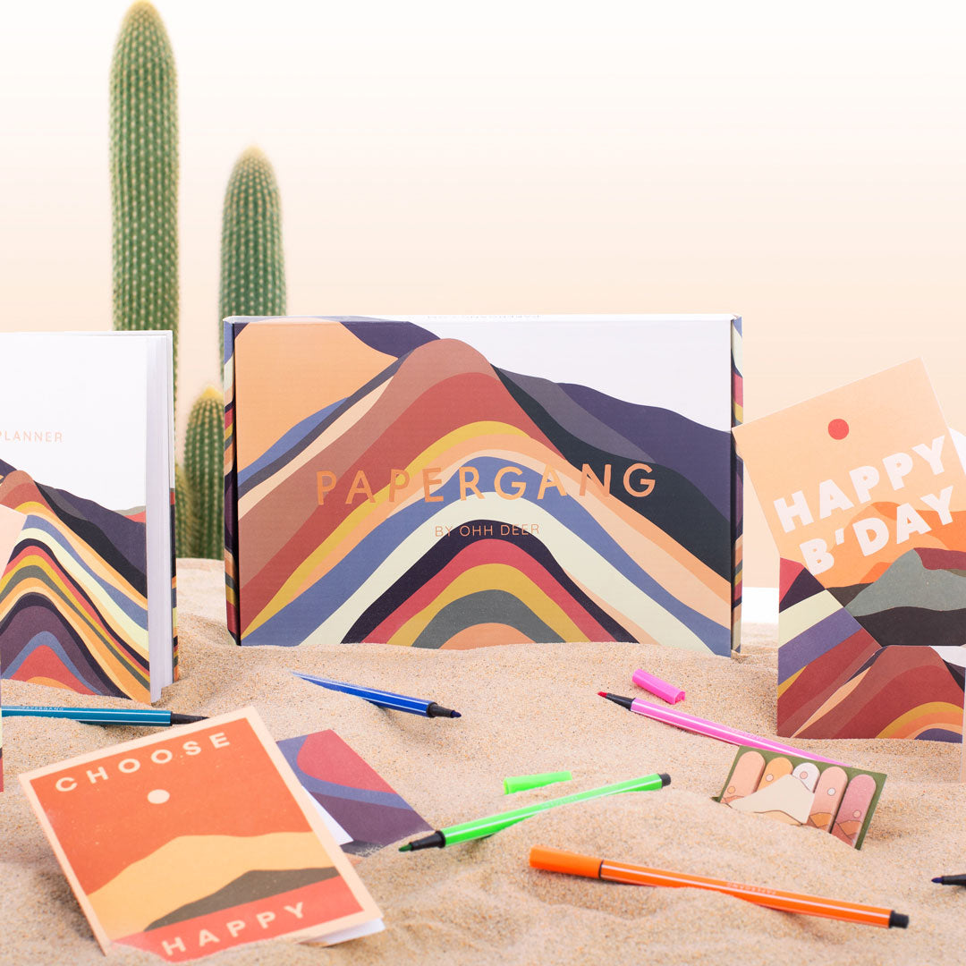 Papergang 'Nature's Neutrals' Stationery Box